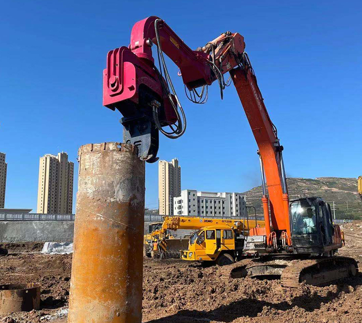 钢护筒及钢管桩打桩机在房建工程中的应用